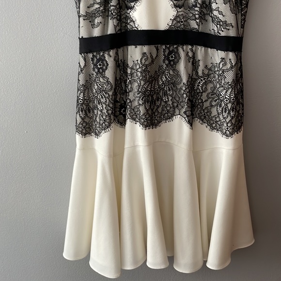 Like new! BCBGMaxAzria Leyla Lace Dress -Size 0 - Picture 3 of 12